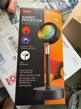 itek Sunset Projector Lamp  New